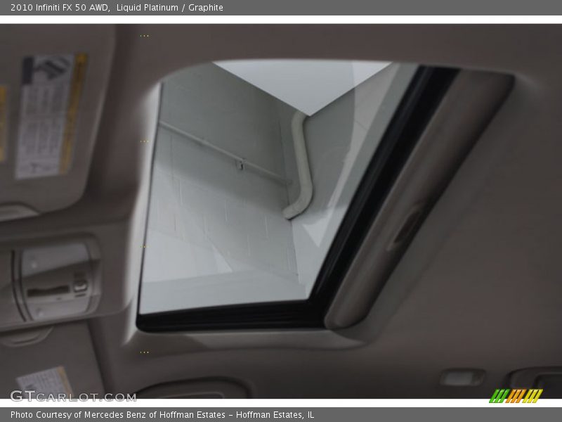 Liquid Platinum / Graphite 2010 Infiniti FX 50 AWD