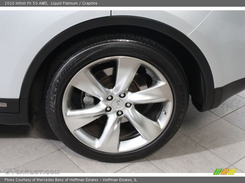 Liquid Platinum / Graphite 2010 Infiniti FX 50 AWD