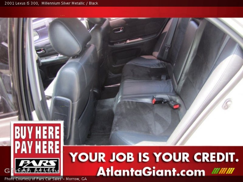 Millennium Silver Metallic / Black 2001 Lexus IS 300