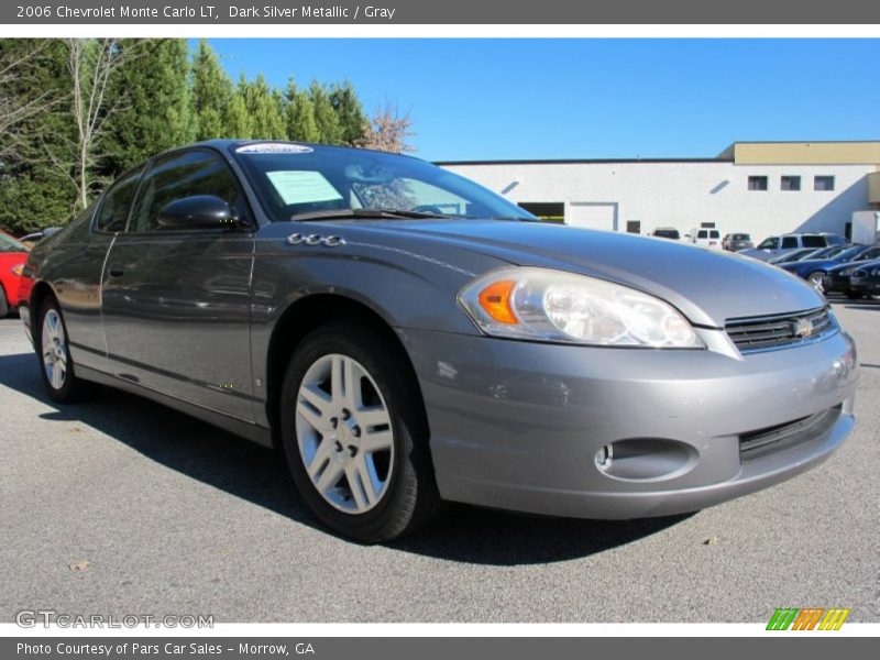 Dark Silver Metallic / Gray 2006 Chevrolet Monte Carlo LT