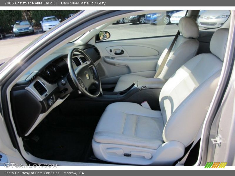 Dark Silver Metallic / Gray 2006 Chevrolet Monte Carlo LT