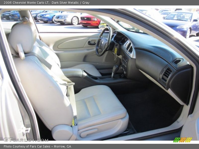 Dark Silver Metallic / Gray 2006 Chevrolet Monte Carlo LT