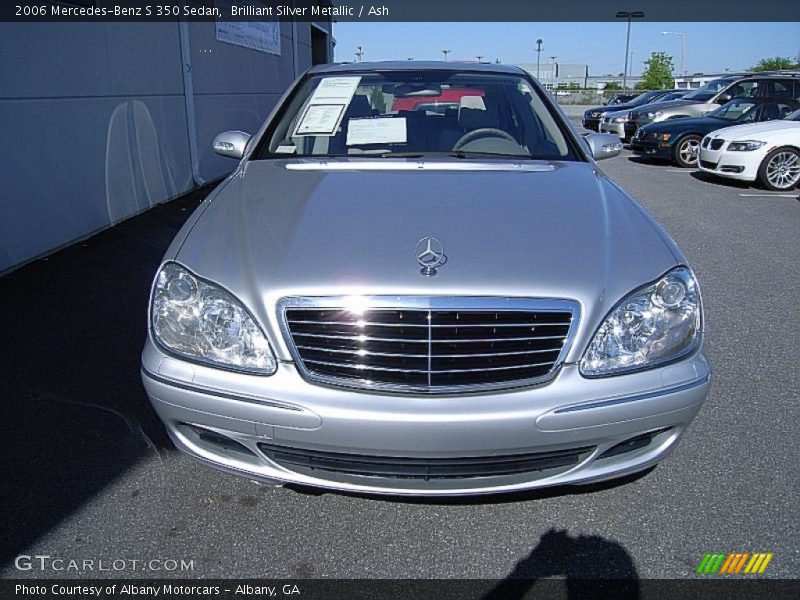 Brilliant Silver Metallic / Ash 2006 Mercedes-Benz S 350 Sedan