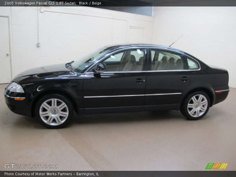 Black / Beige 2005 Volkswagen Passat GLS 1.8T Sedan