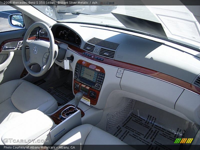 Brilliant Silver Metallic / Ash 2006 Mercedes-Benz S 350 Sedan