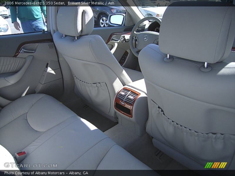 Brilliant Silver Metallic / Ash 2006 Mercedes-Benz S 350 Sedan