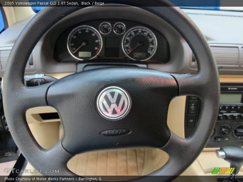 Black / Beige 2005 Volkswagen Passat GLS 1.8T Sedan
