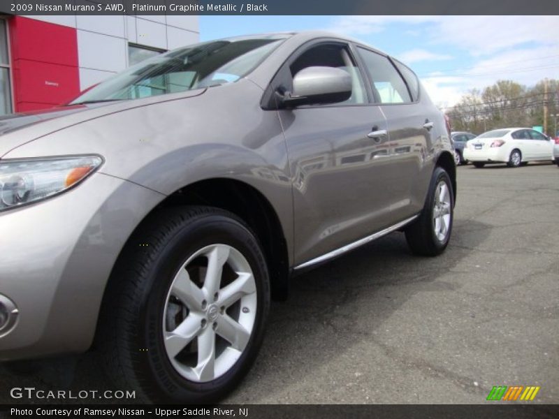 Platinum Graphite Metallic / Black 2009 Nissan Murano S AWD