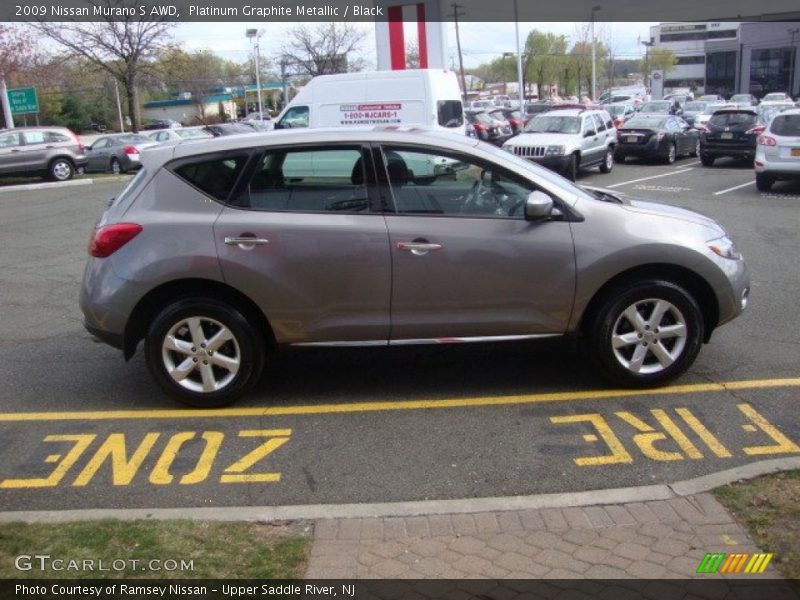 Platinum Graphite Metallic / Black 2009 Nissan Murano S AWD