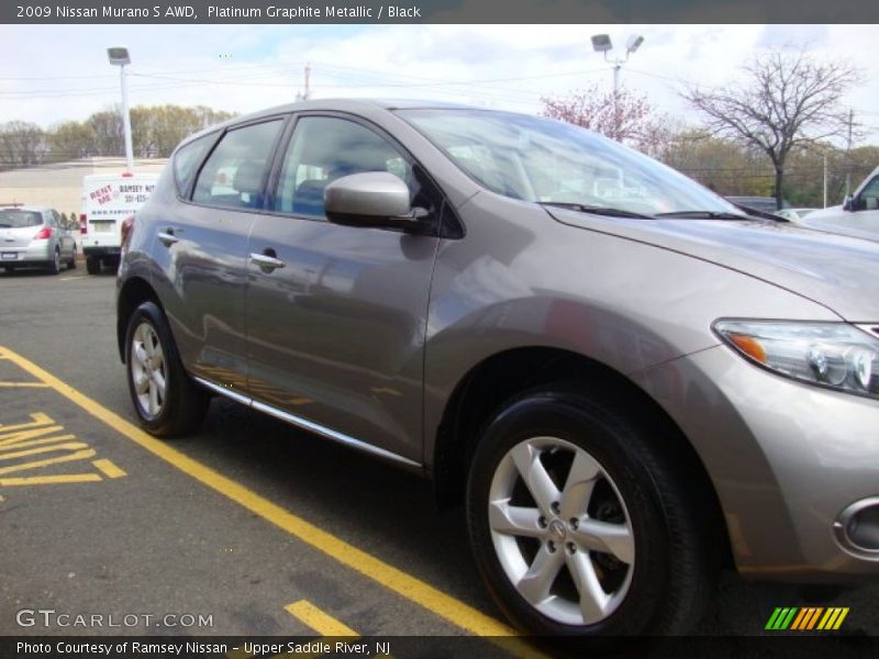 Platinum Graphite Metallic / Black 2009 Nissan Murano S AWD
