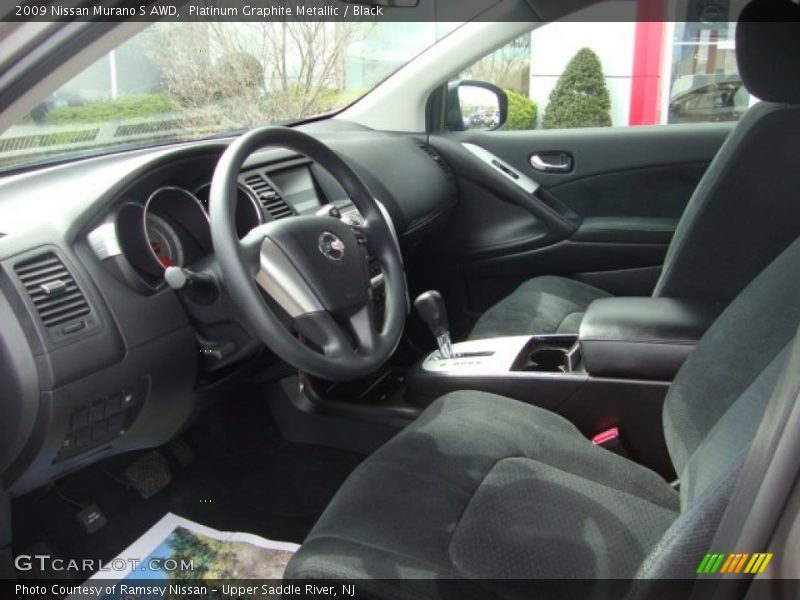 Platinum Graphite Metallic / Black 2009 Nissan Murano S AWD