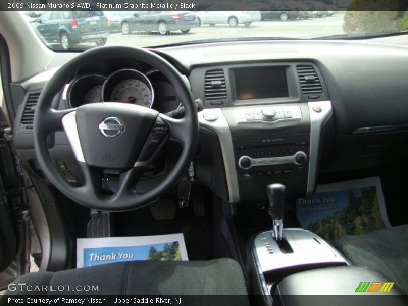 Platinum Graphite Metallic / Black 2009 Nissan Murano S AWD