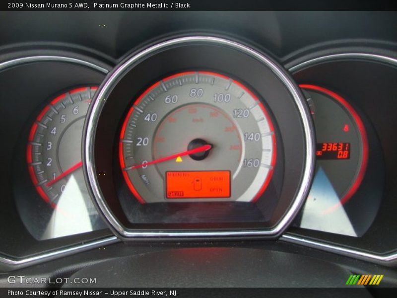 Platinum Graphite Metallic / Black 2009 Nissan Murano S AWD