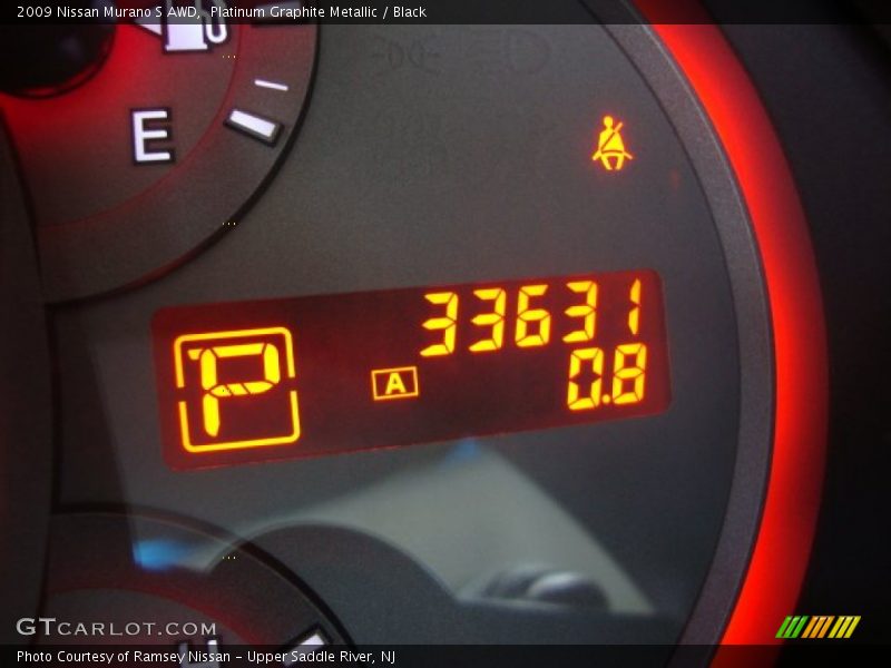 Platinum Graphite Metallic / Black 2009 Nissan Murano S AWD