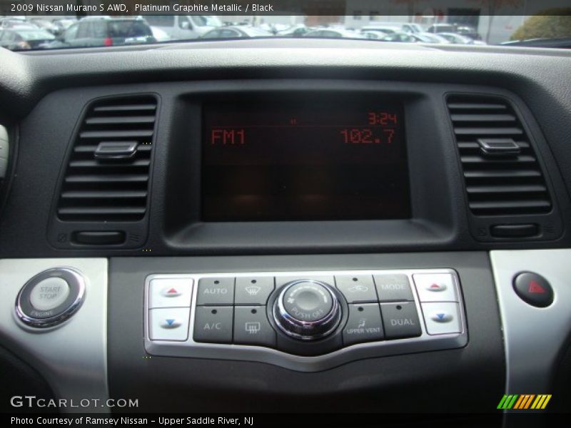 Platinum Graphite Metallic / Black 2009 Nissan Murano S AWD