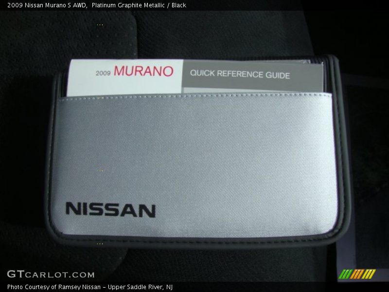 Platinum Graphite Metallic / Black 2009 Nissan Murano S AWD