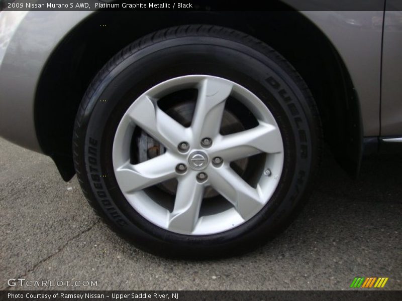 Platinum Graphite Metallic / Black 2009 Nissan Murano S AWD