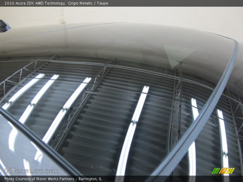 Grigio Metallic / Taupe 2010 Acura ZDX AWD Technology