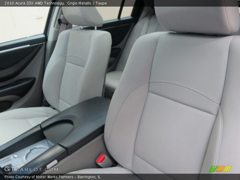Grigio Metallic / Taupe 2010 Acura ZDX AWD Technology