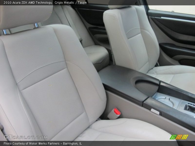 Grigio Metallic / Taupe 2010 Acura ZDX AWD Technology
