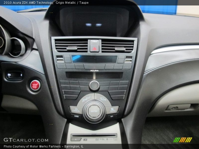 Grigio Metallic / Taupe 2010 Acura ZDX AWD Technology