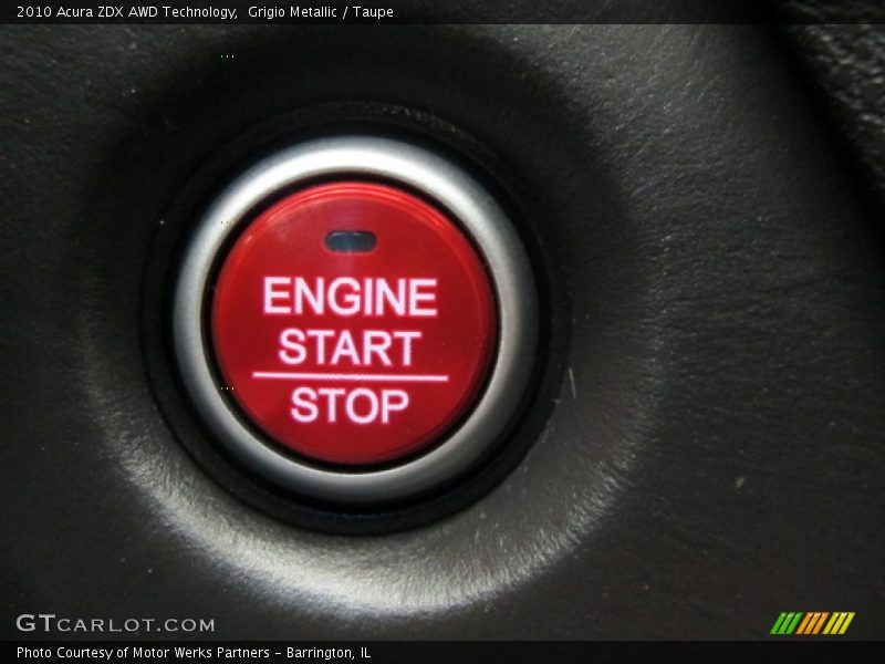 Grigio Metallic / Taupe 2010 Acura ZDX AWD Technology