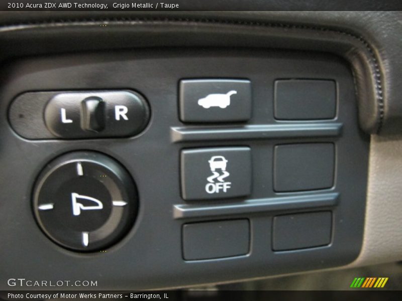 Grigio Metallic / Taupe 2010 Acura ZDX AWD Technology
