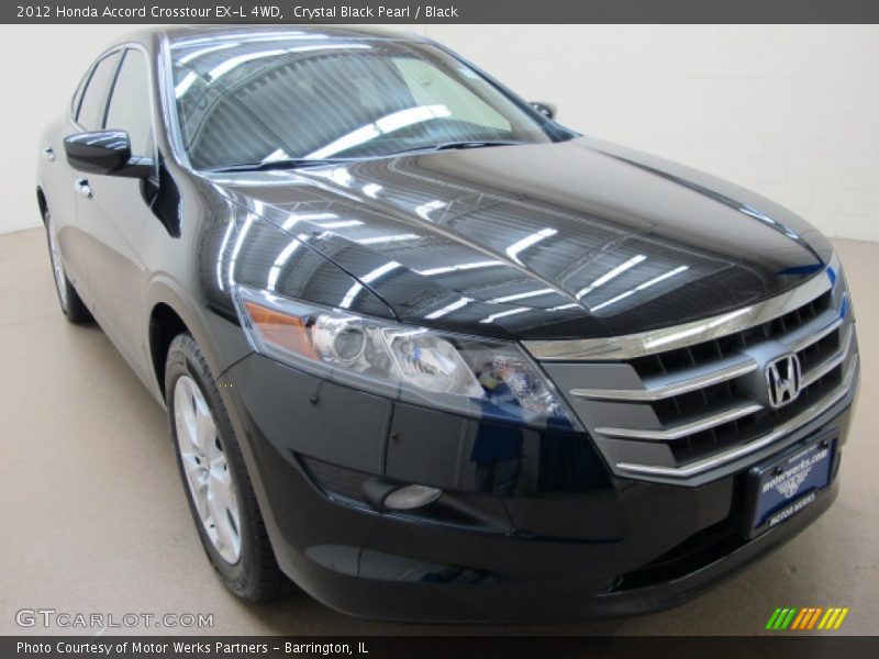 Crystal Black Pearl / Black 2012 Honda Accord Crosstour EX-L 4WD