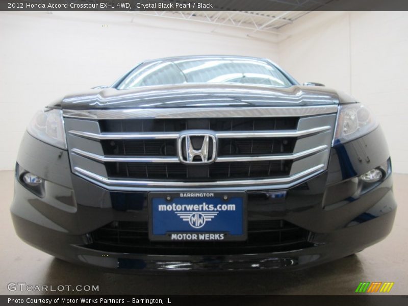 Crystal Black Pearl / Black 2012 Honda Accord Crosstour EX-L 4WD