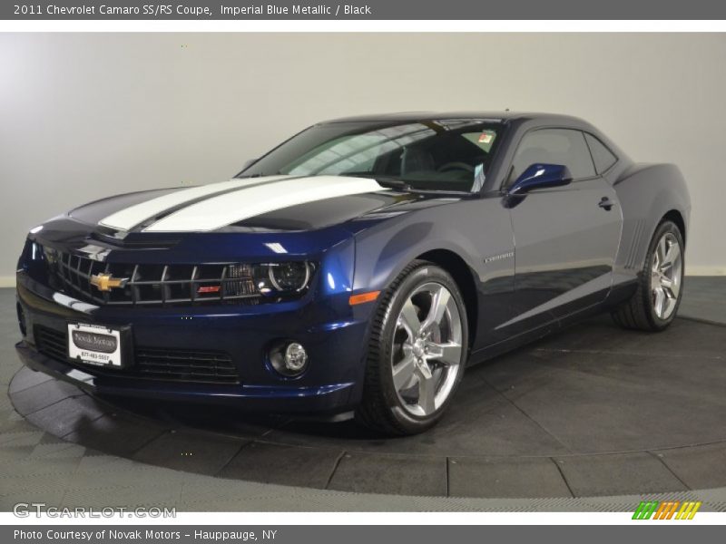 Imperial Blue Metallic / Black 2011 Chevrolet Camaro SS/RS Coupe
