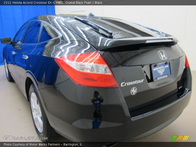 Crystal Black Pearl / Black 2012 Honda Accord Crosstour EX-L 4WD