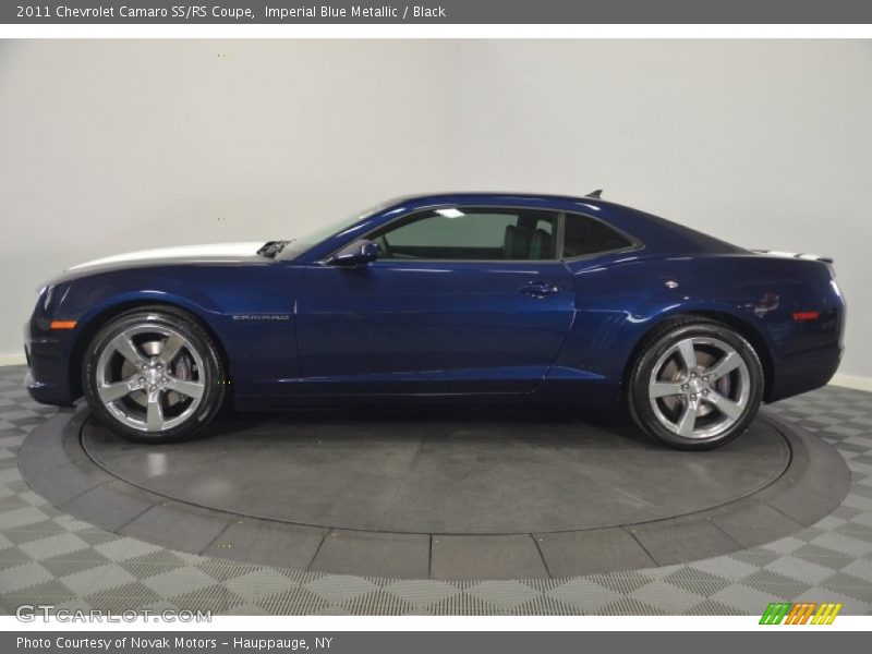 Imperial Blue Metallic / Black 2011 Chevrolet Camaro SS/RS Coupe
