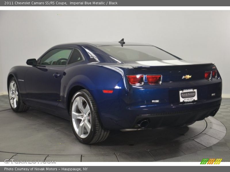 Imperial Blue Metallic / Black 2011 Chevrolet Camaro SS/RS Coupe