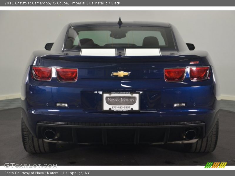 Imperial Blue Metallic / Black 2011 Chevrolet Camaro SS/RS Coupe