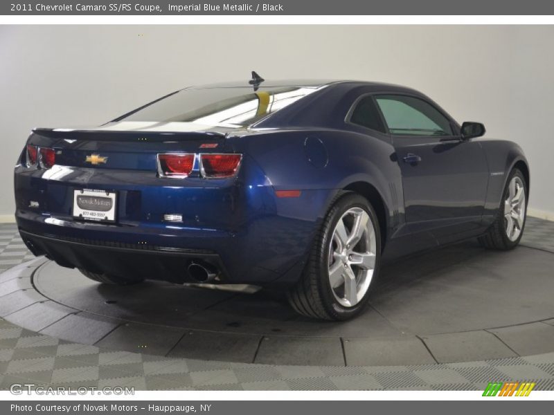 Imperial Blue Metallic / Black 2011 Chevrolet Camaro SS/RS Coupe