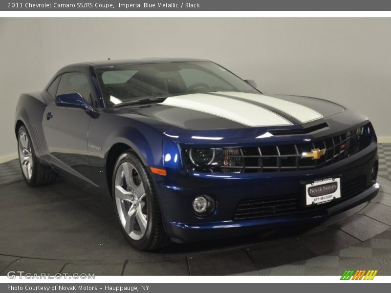 Imperial Blue Metallic / Black 2011 Chevrolet Camaro SS/RS Coupe