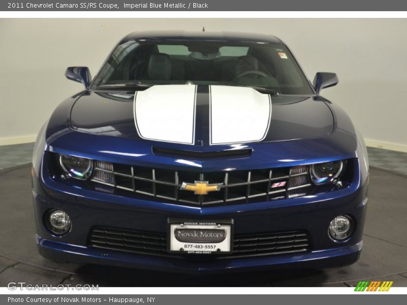 Imperial Blue Metallic / Black 2011 Chevrolet Camaro SS/RS Coupe