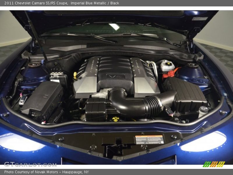 Imperial Blue Metallic / Black 2011 Chevrolet Camaro SS/RS Coupe