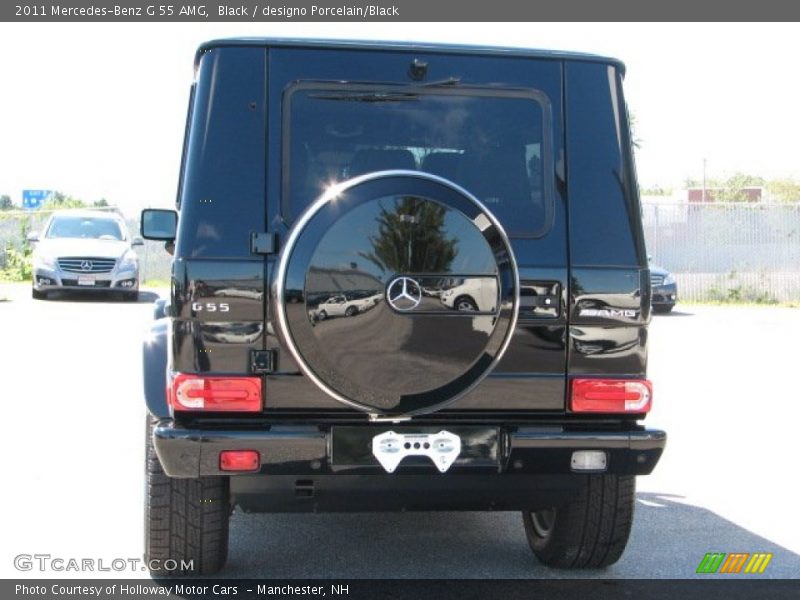 Black / designo Porcelain/Black 2011 Mercedes-Benz G 55 AMG