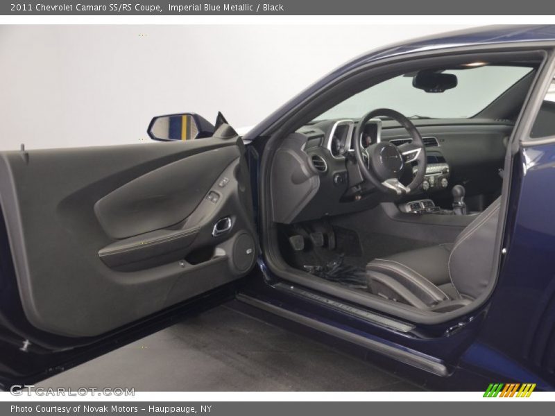 Imperial Blue Metallic / Black 2011 Chevrolet Camaro SS/RS Coupe