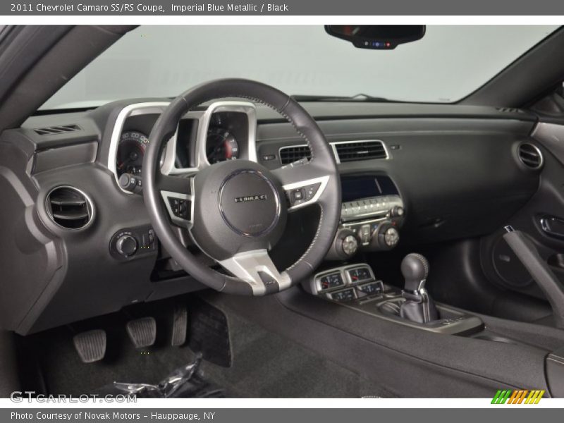 Imperial Blue Metallic / Black 2011 Chevrolet Camaro SS/RS Coupe