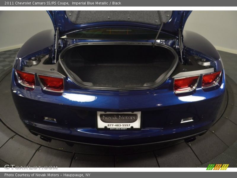 Imperial Blue Metallic / Black 2011 Chevrolet Camaro SS/RS Coupe