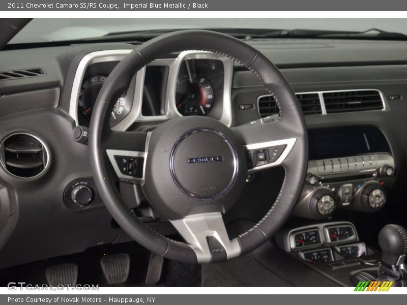 Imperial Blue Metallic / Black 2011 Chevrolet Camaro SS/RS Coupe