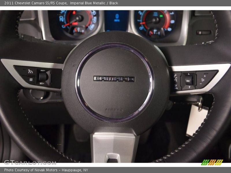 Imperial Blue Metallic / Black 2011 Chevrolet Camaro SS/RS Coupe