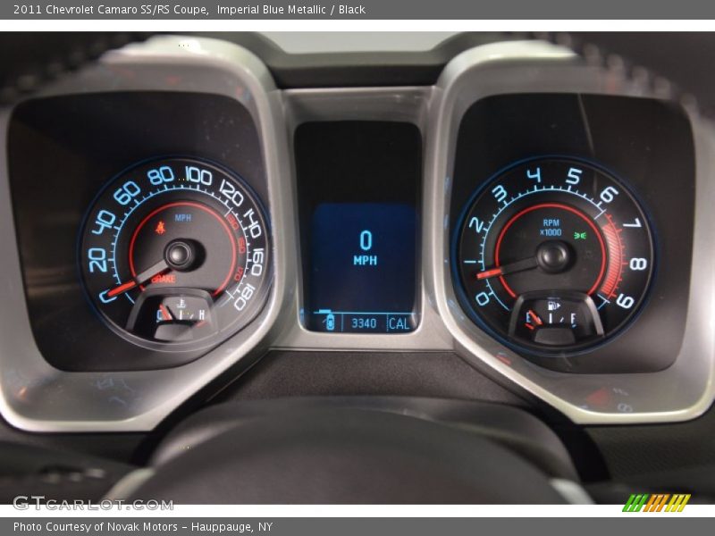 Imperial Blue Metallic / Black 2011 Chevrolet Camaro SS/RS Coupe