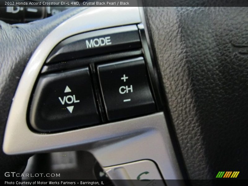 Crystal Black Pearl / Black 2012 Honda Accord Crosstour EX-L 4WD