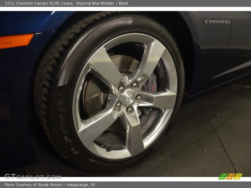 Imperial Blue Metallic / Black 2011 Chevrolet Camaro SS/RS Coupe
