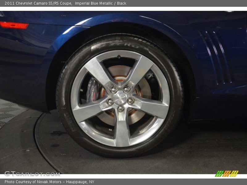 Imperial Blue Metallic / Black 2011 Chevrolet Camaro SS/RS Coupe