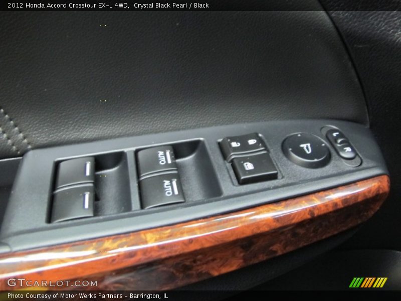 Crystal Black Pearl / Black 2012 Honda Accord Crosstour EX-L 4WD
