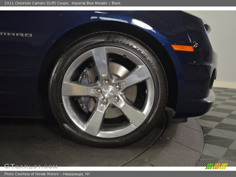 Imperial Blue Metallic / Black 2011 Chevrolet Camaro SS/RS Coupe